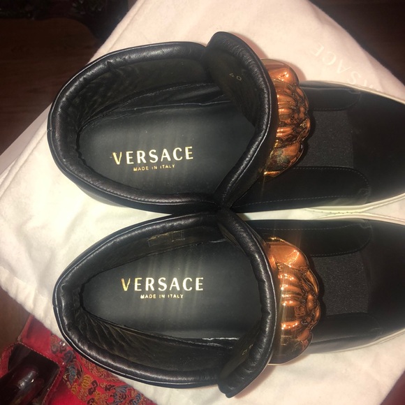 Brand new 100% authentic Versace high tops - Picture 6 of 8